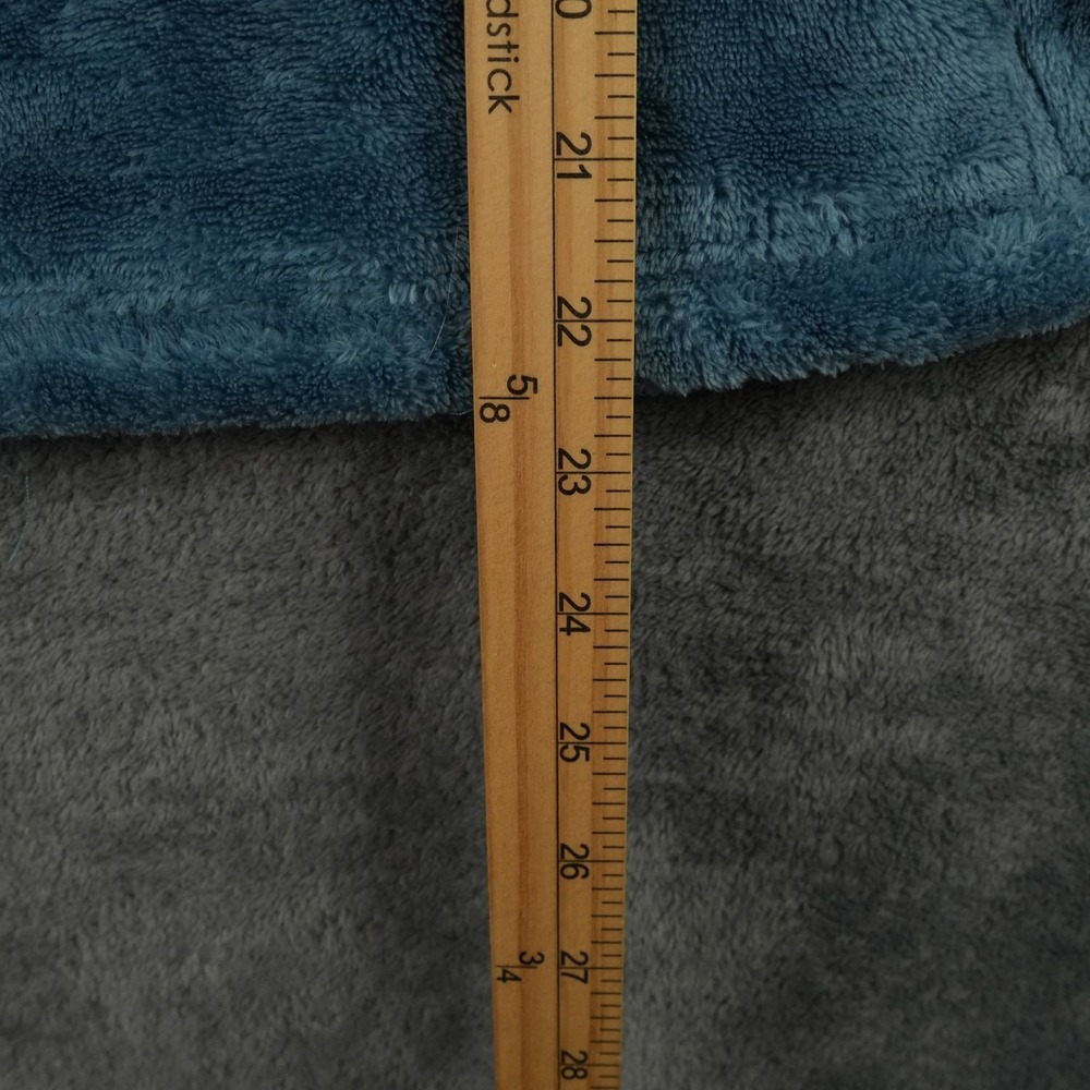 The North Face Bellarine Hoodie Women XS Blue High Pile Fleece Pullover Soft - Picture 6 of 8